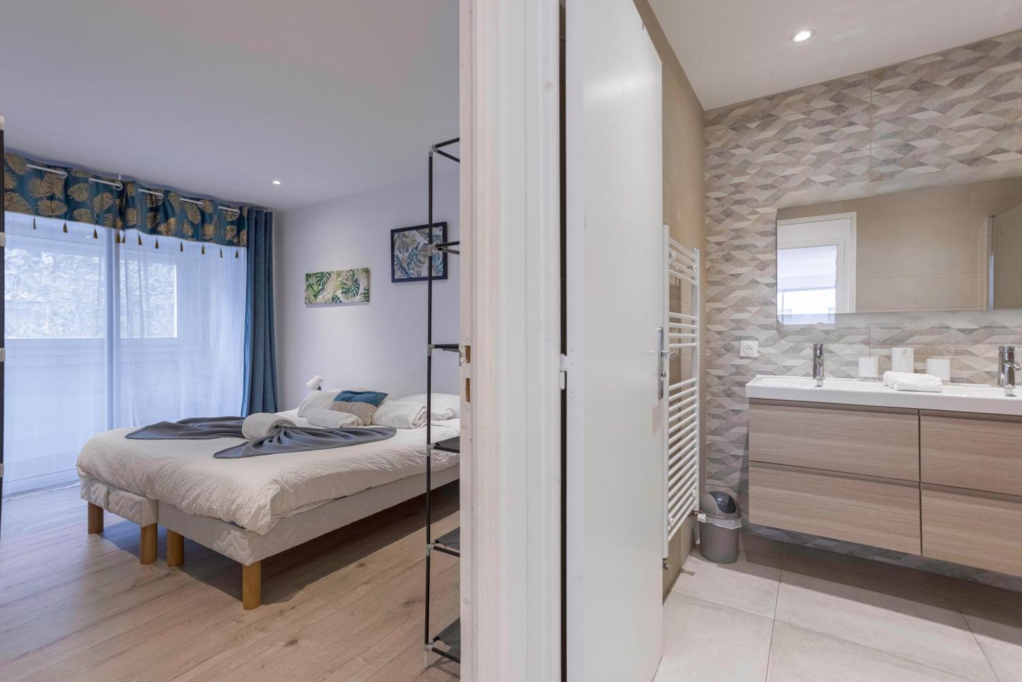 "Casa Nonna" - 16 Mn A Pied Du Palais, Parking Prive, Clim, Ascenseur Apartment Cannes Luaran gambar