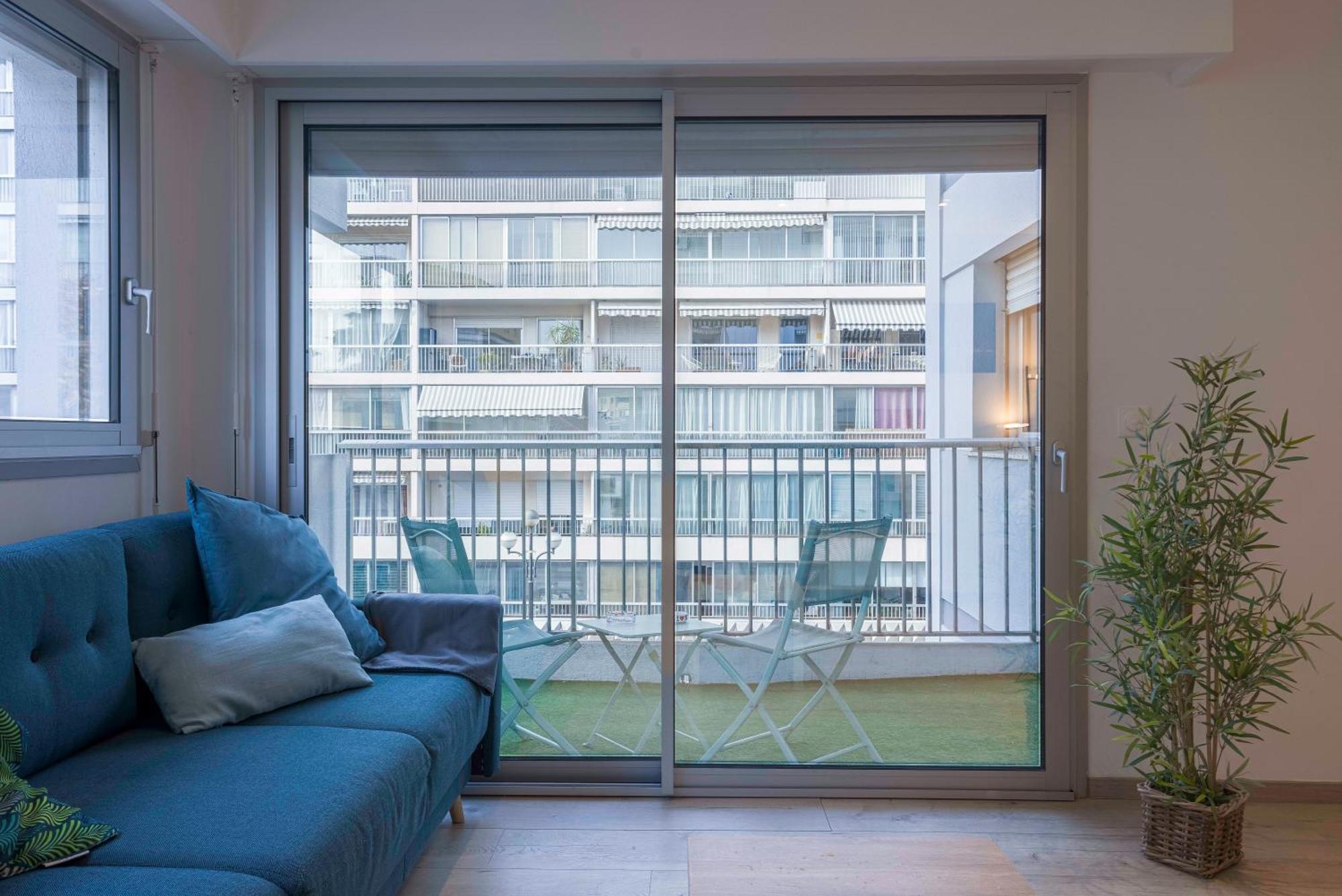 "Casa Nonna" - 16 Mn A Pied Du Palais, Parking Prive, Clim, Ascenseur Apartment Cannes Luaran gambar