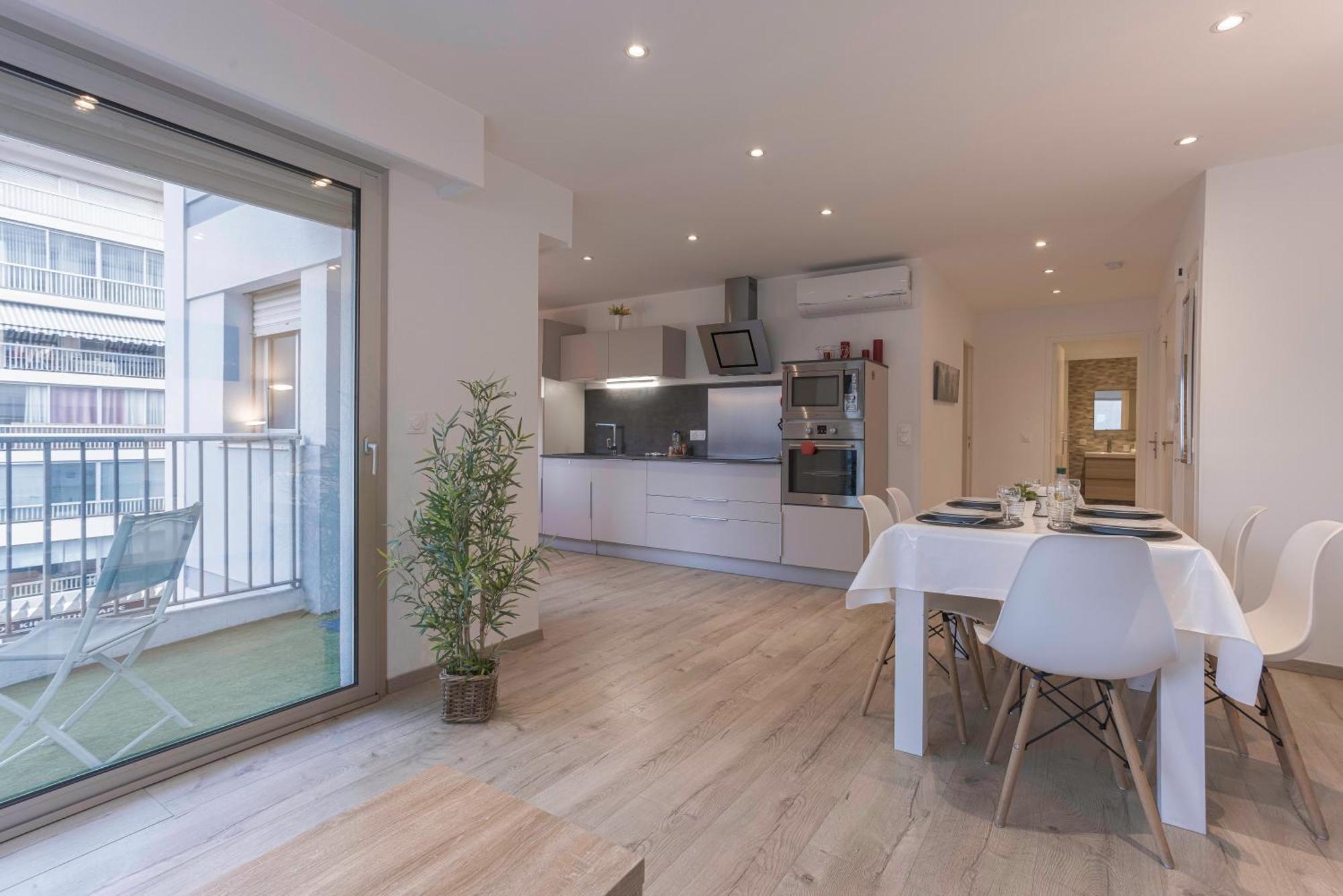 "Casa Nonna" - 16 Mn A Pied Du Palais, Parking Prive, Clim, Ascenseur Apartment Cannes Luaran gambar